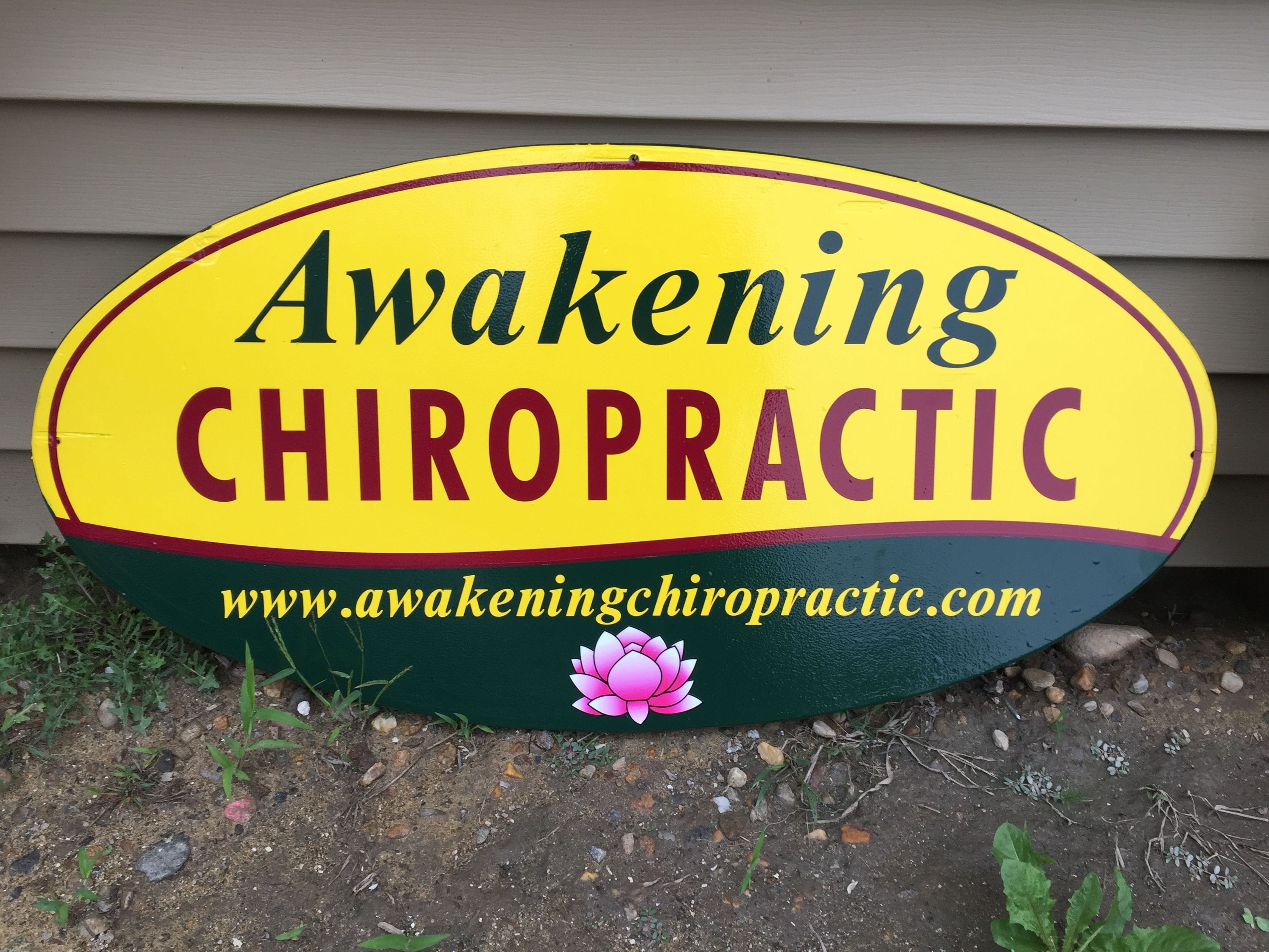 This is actually an example of repurposing a sign for an updated look. With a little tlc this sign is looking good as new for years to come.